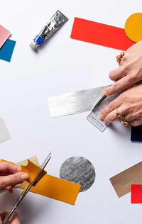 Carta Argento Lucido spazzolato - 105gsm - Manamant Paper Tales - FGX185093B1A