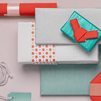 Carta con Stelline Rosse - 95gsm - Manamant Paper Tales - FG2070300B1A