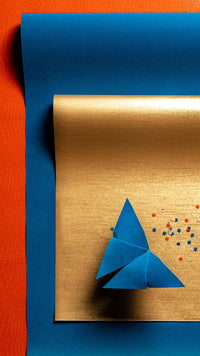 Carta Oro Satinato Effetto Seta - 110gsm - Manamant Paper Tales - FGX243393B1A