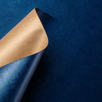 Carta Perlescente Blu Navy a Trama Tessuto - 90gsm - Manamant Paper Tales - FGX9443EDB1A