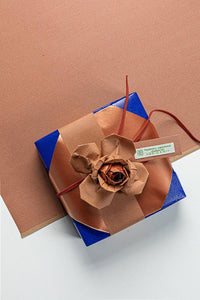 Carta Rame Satinato - 110gsm - Manamant Paper Tales -Carta Decorativa