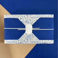 Kit di fogli "Cobalto" formato origami 15 cm x 15 cm - Manamant Paper Tales - FG09437EDM2D