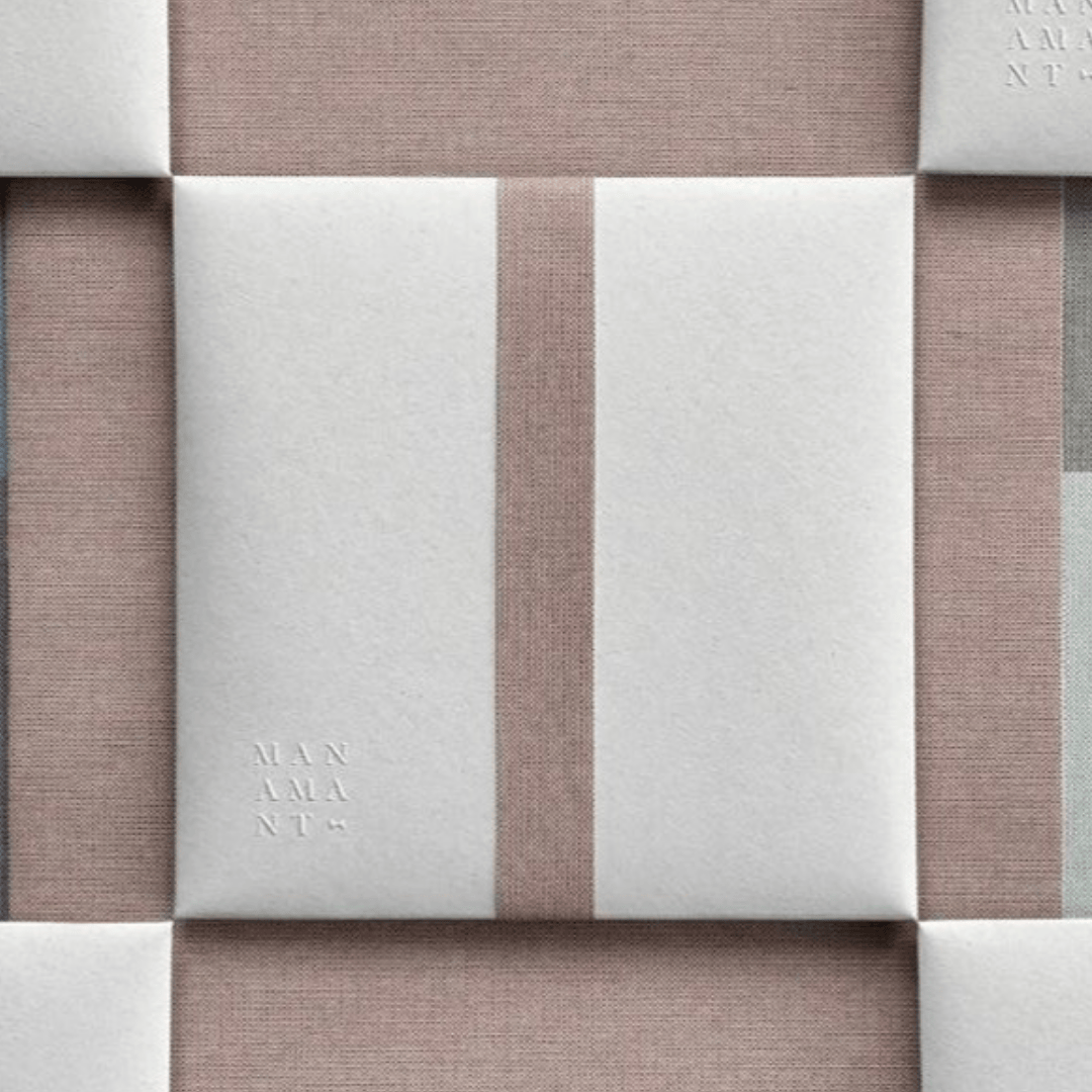 Kit di fogli "Lino Nocciola" formato origami 15 cm x 15 cm - Manamant Paper Tales - 