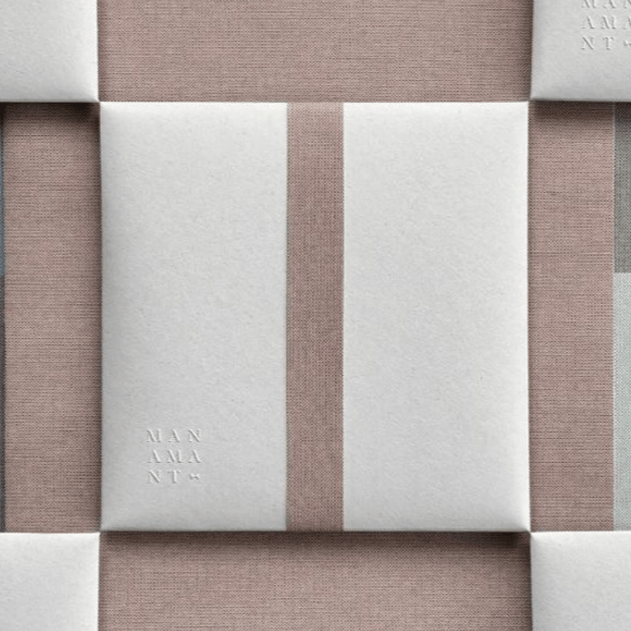 Kit di fogli "Lino Nocciola" formato origami 15 cm x 15 cm - Manamant Paper Tales - 