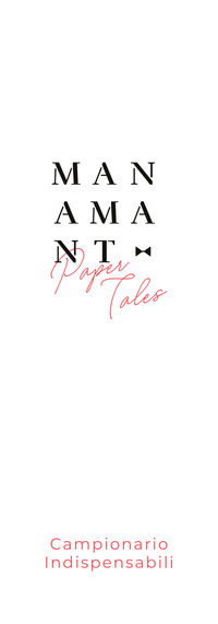 Set Campionari - Manamant Paper Tales - 