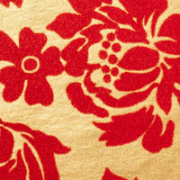 Carta Color Oro con Motivo Vellutato Floreale Rosso - 90gsm - Manamant Paper Tales -FG8111000B1A