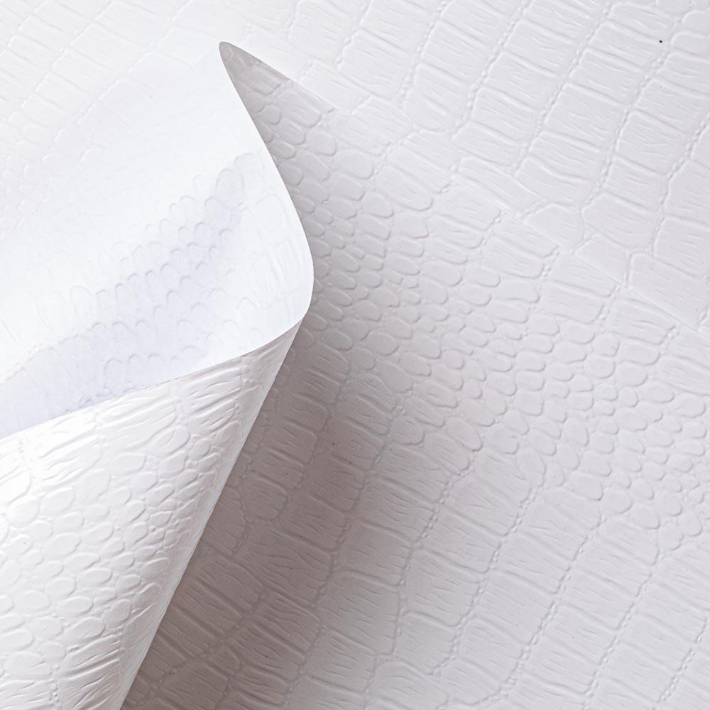 Kit di fogli "Alligatore Bianco" formato origami 15 cm x 15 cm - Manamant Paper Tales -FGB735313M2D