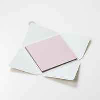 Kit di fogli "Lino Rosa" formato origami 15 cm x 15 cm - Manamant Paper Tales -FGA6113FBM2D