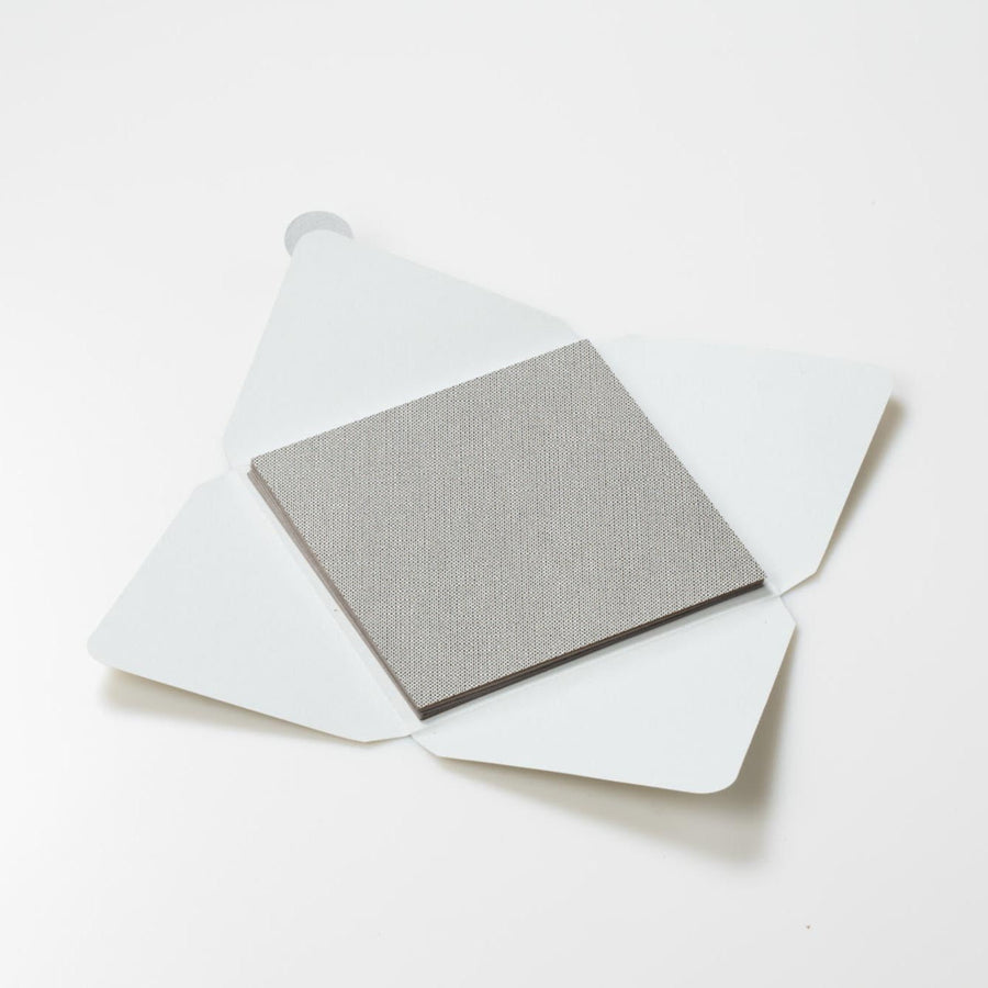 Kit di fogli "Lino Sale & Pepe" formato origami 15 cm x 15 cm - Manamant Paper Tales -FGA6104FBM2D