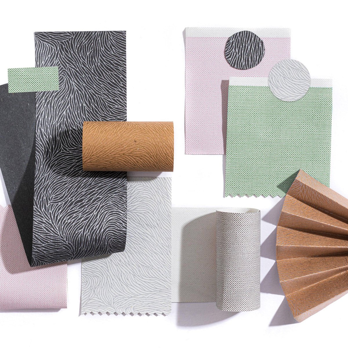 Kit di fogli "Mix le Riciclate" formato origami 15 cm x 15 cm - Manamant Paper Tales -FGRICMX30M2D