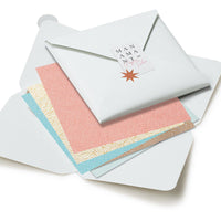 Kit di fogli "Mix le Riciclate" formato origami 15 cm x 15 cm - Manamant Paper Tales -FGRICMX30M2D