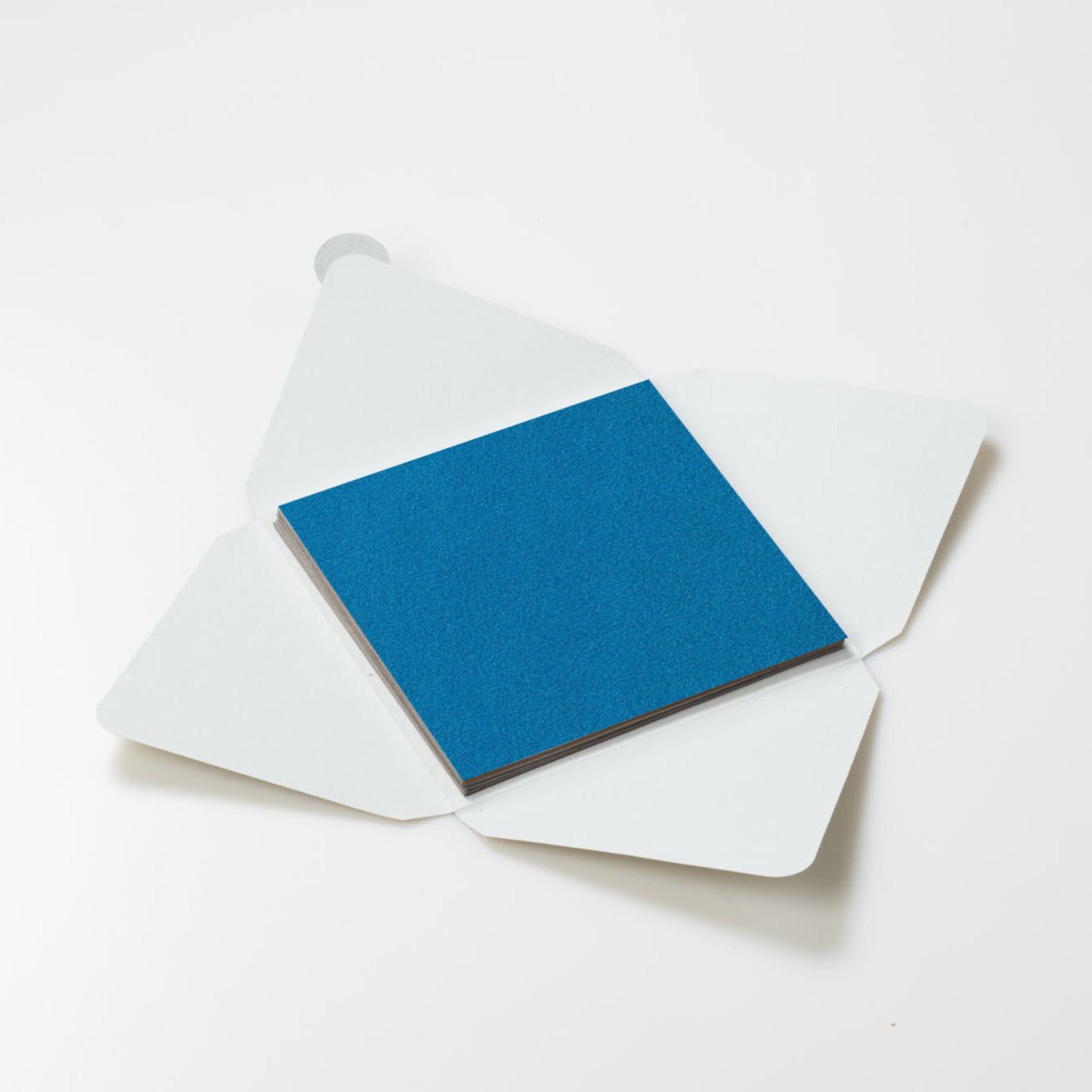 Kit di fogli "Velluto Ottanio" formato origami 15 cm x 15 cm - Manamant Paper Tales -FGBB66400M2D