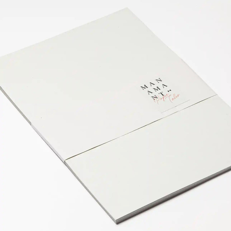 Risma 20 fg C4 di cartoncino Bianco liscio 100% Riciclato - 190gsm - Manamant Paper Tales -FGB901700M1F