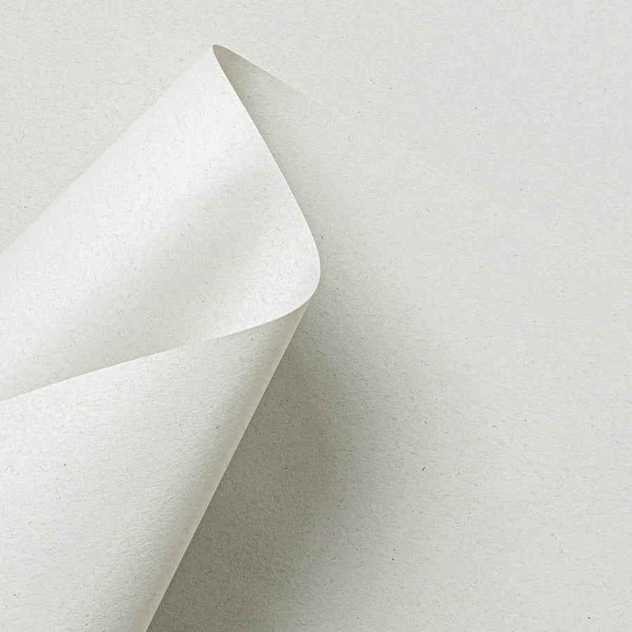 Risma 20 fg C4 di cartoncino Bianco liscio 100% Riciclato - 190gsm - Manamant Paper Tales -FGB901700M1F